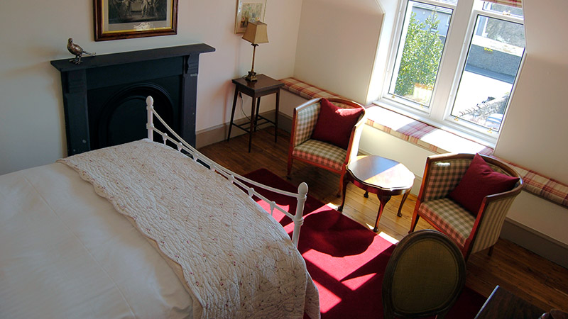 Bedroom photo from inside the house