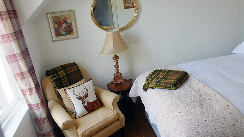 Bedroom inside the B&B